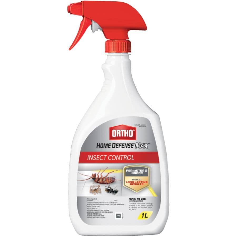 Ortho Home Defense Max Perimeter & Indoor Insect Control ready-to-use 1 L trigger spray bottle