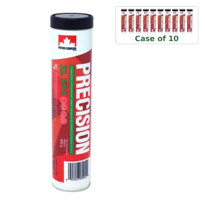 Petro-Canada Precision XL EP2 premium grease, case of 10 x 400 g tubes