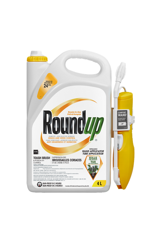 Roundup Ready-To-Use Tough Brush and Poison Ivy Control 4 L with wand applicator