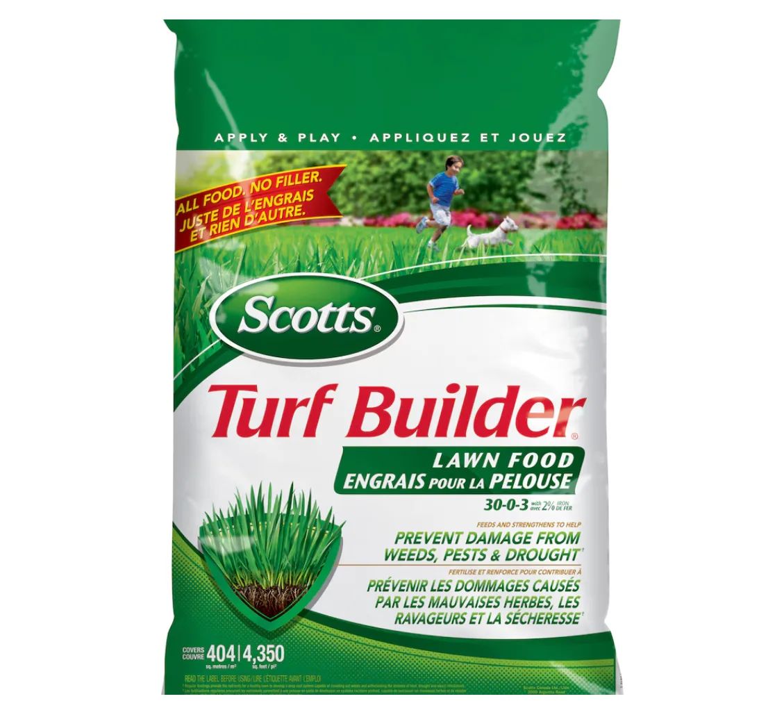 Scotts Turf Builder Lawn Food 30-0-3 5.2 kg / 404 m²
