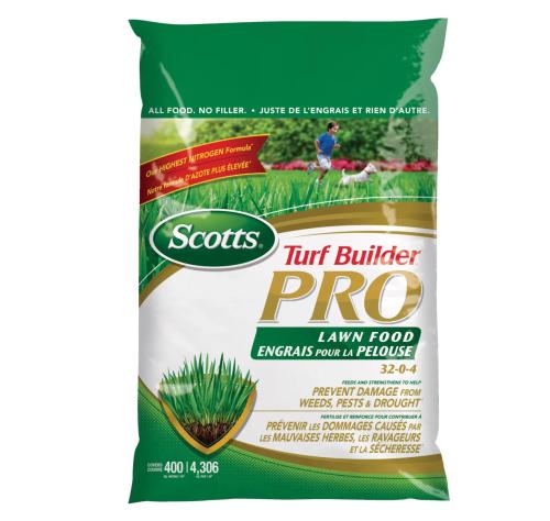Scotts Turf Builder Pro Lawn Food 32-0-4 5.2 kg / 400 m²