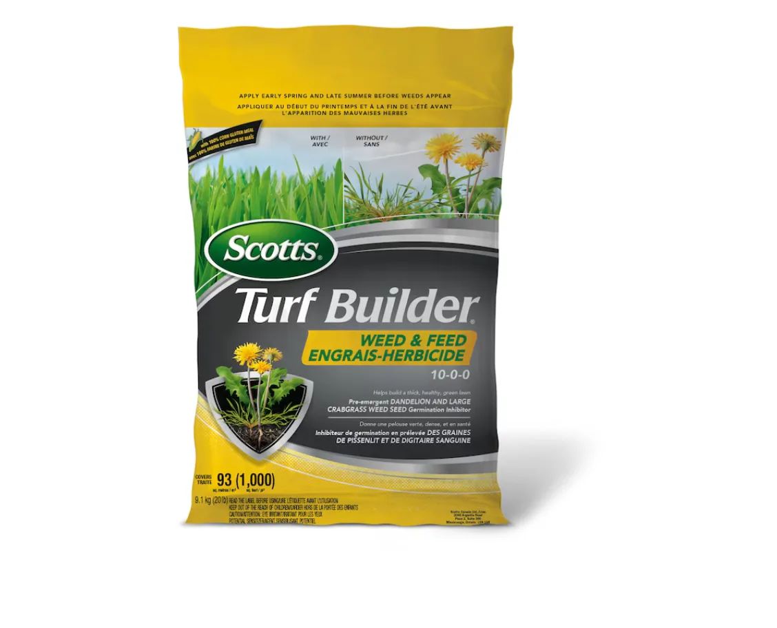 Scotts Turf Builder Weed & Feed 10-0-0 9.1 kg / 93 m²