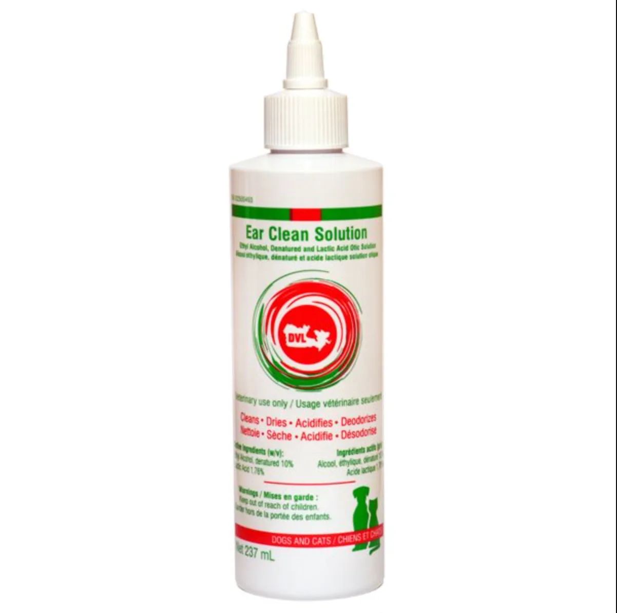 DVL Ear Clean Solution, 237 ml