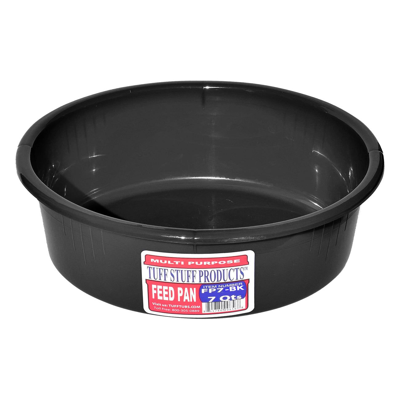 Tuff Stuff Feed Pan, 7 Qt
