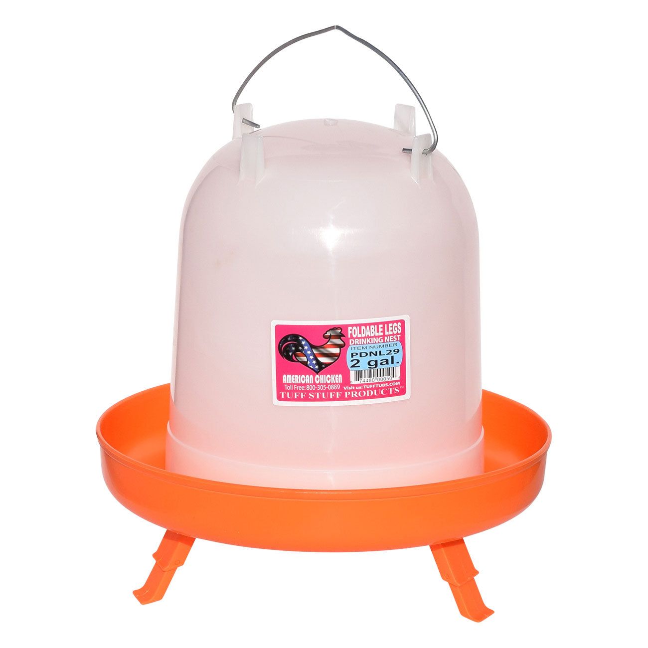 Tuff Stuff foldable legs drinking nest 1 Gal