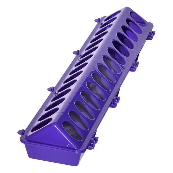 Tuff Stuff poultry ground feeders 12" (Purple)