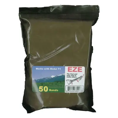 Wadsworth T1 bands and clips (25/bag)