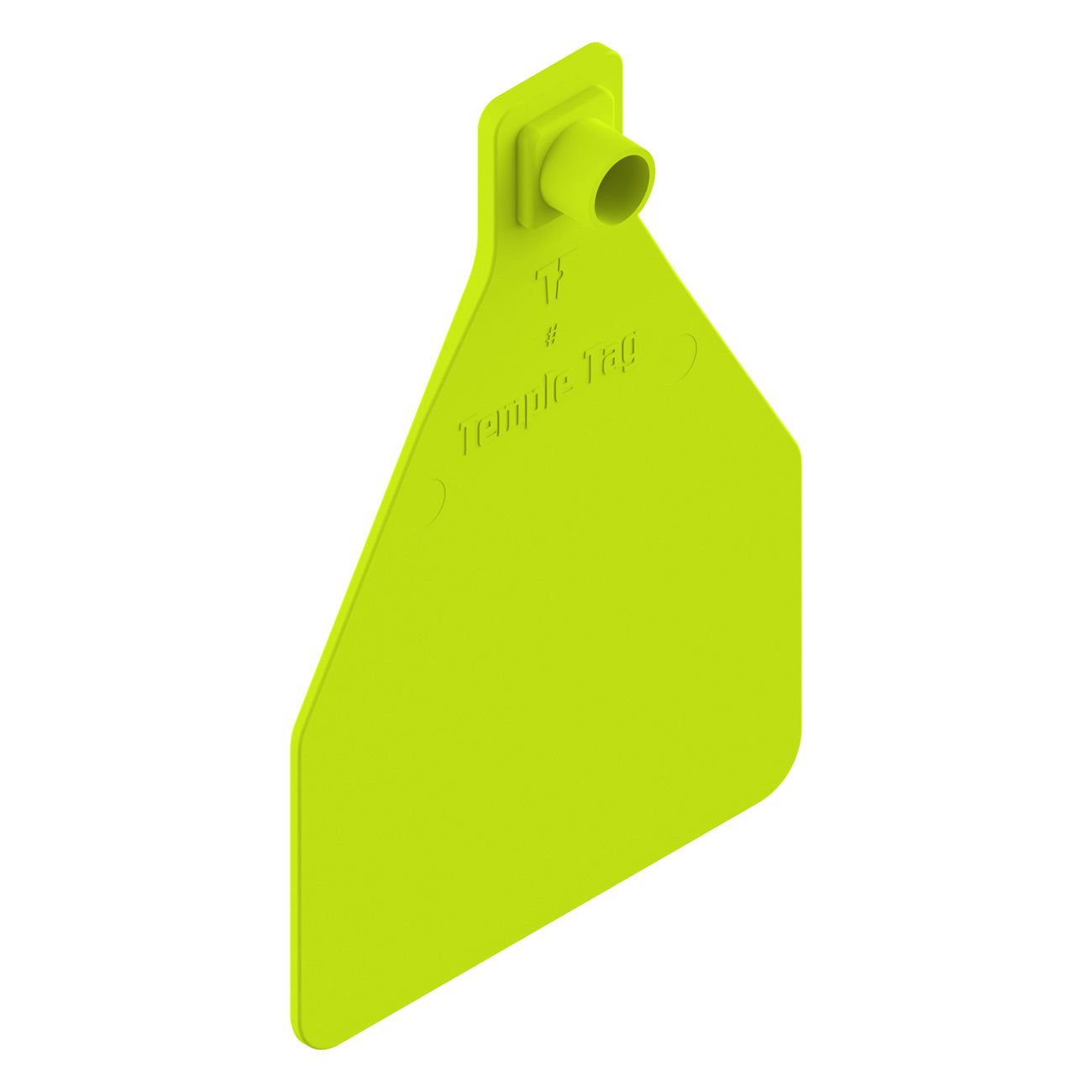 Z Tags Herdsman Two Piece Cow Tags, 25 Pack (Light Green/Chartreuse)