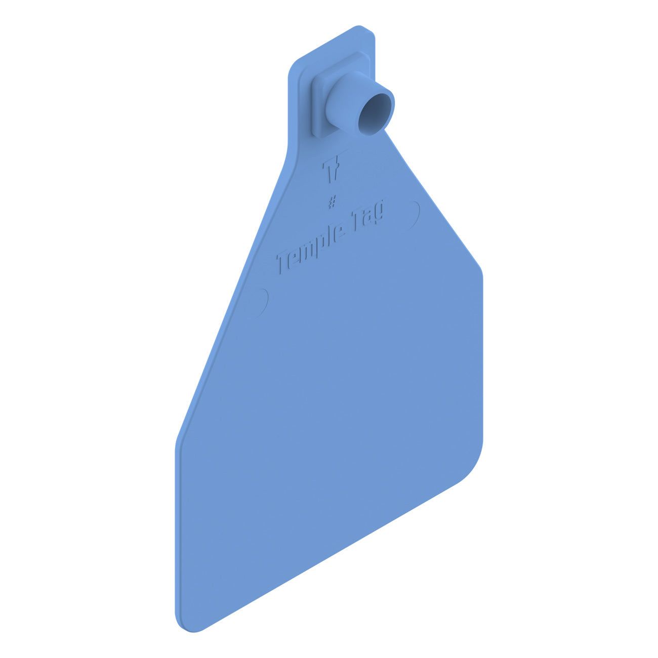 Z Tags Herdsman Two Piece Cow Tags, 25 Pack (Blue)