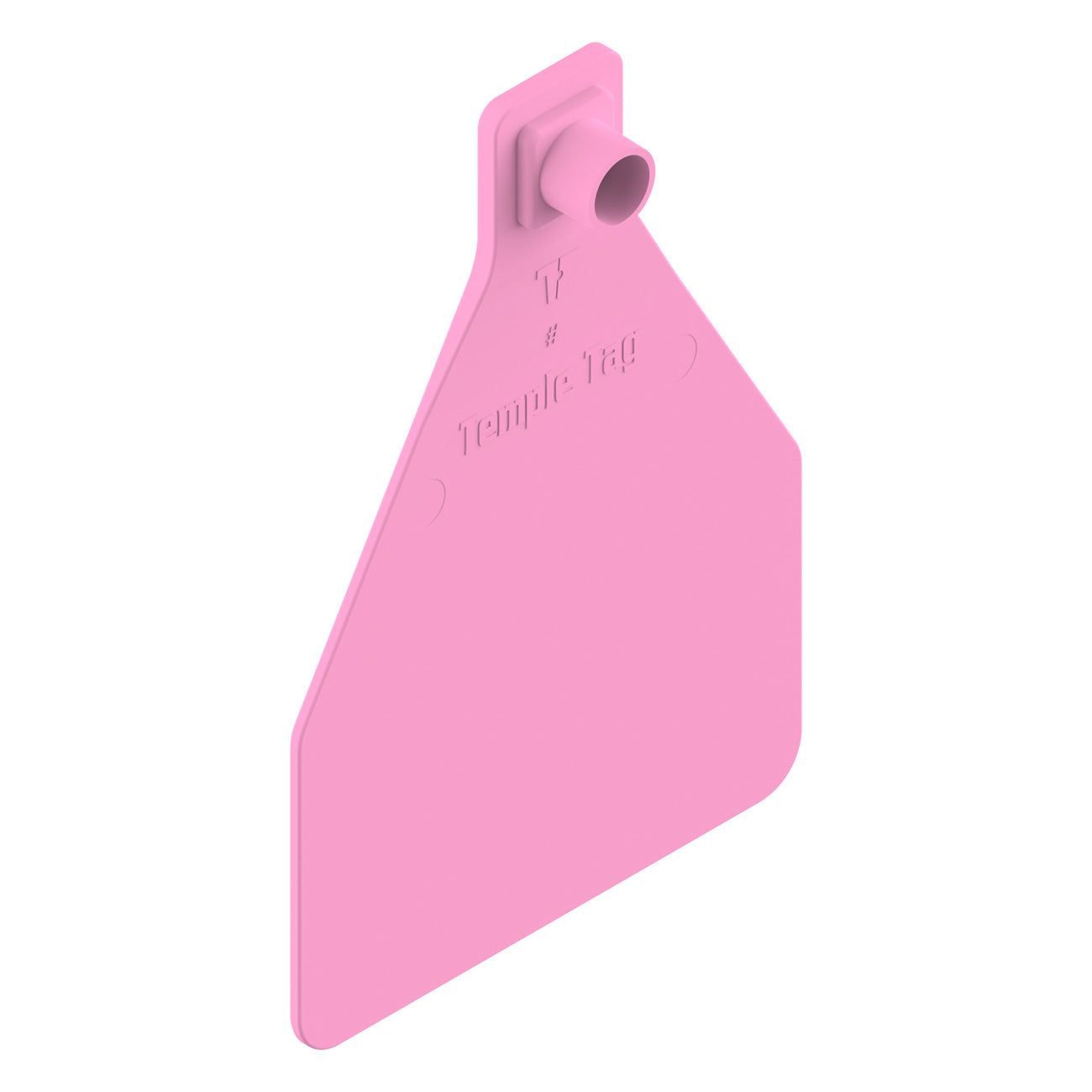 Z Tags Herdsman Two Piece Cow Tags, 25 Pack (Pink)