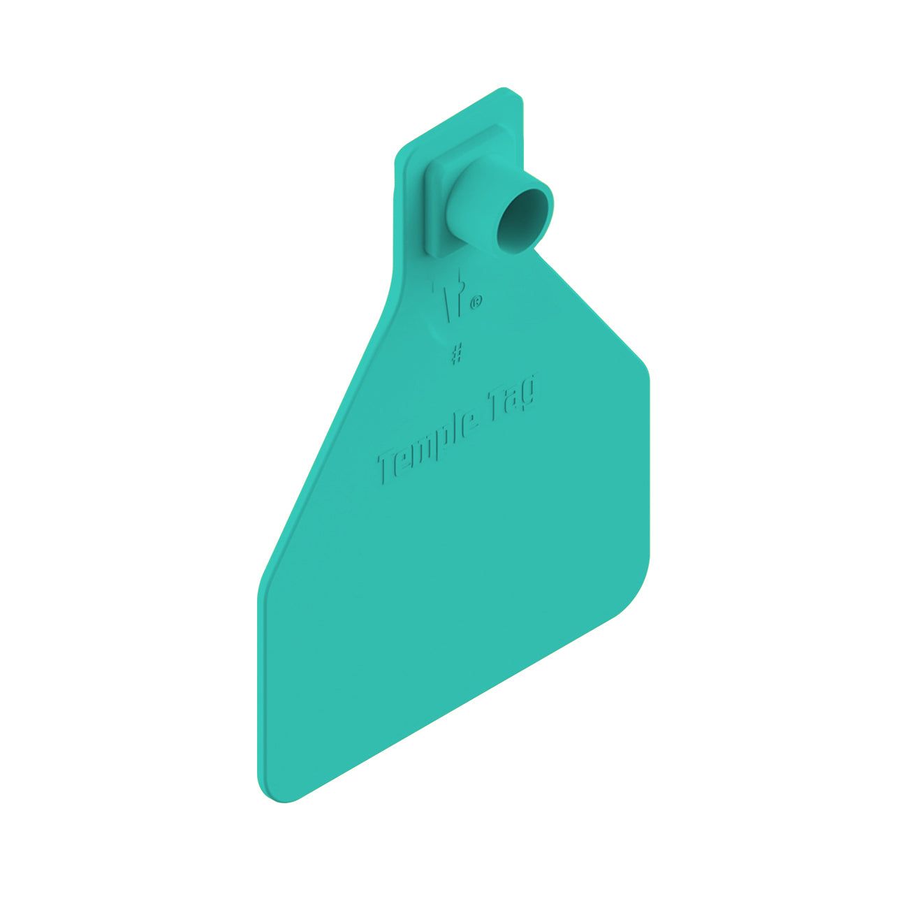 Z Tags Herdsman Two Piece Calf Tags, 25 Pack (Turquoise)