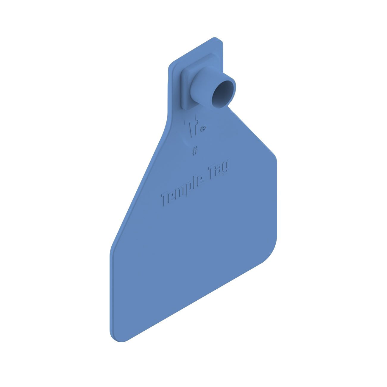Z Tags Herdsman Two Piece Calf Tags, 25 Pack (Blue)